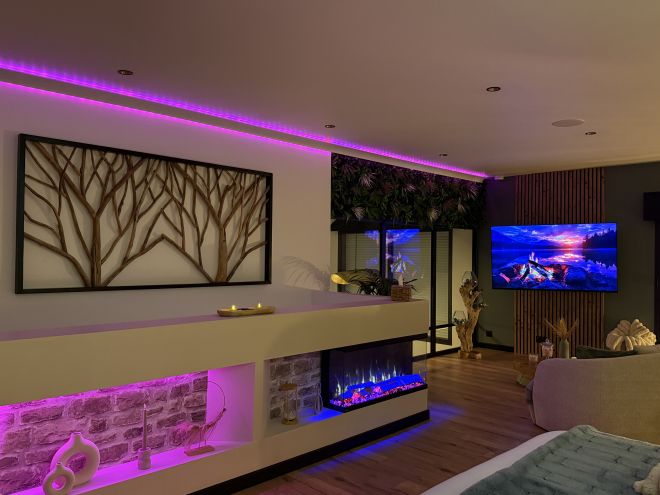 Le confort de notre love room dans le Morbihan... Le confort de notre love room dans le Morbihan...